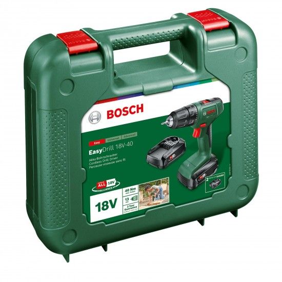 Aparafusadora sem fio EasyDrill 18V-40 ref� 06039D8005 BOSCH
