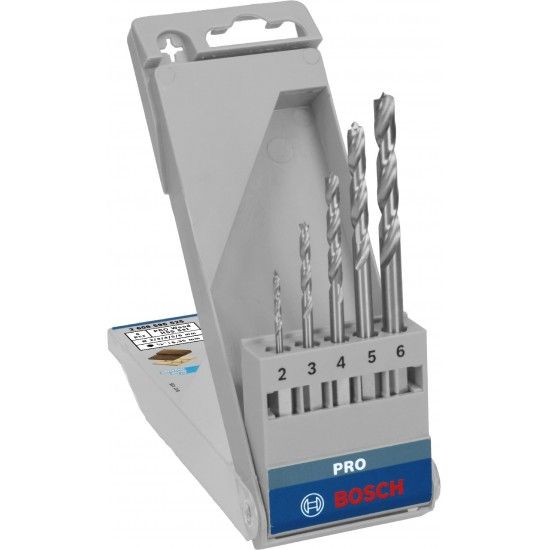 Kit Brocas para madeira PRO Wood HSS, 5 unid. ref 2608595525 BOSCH