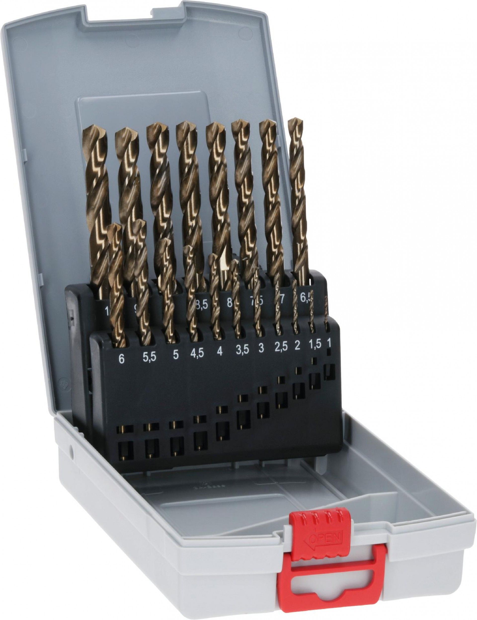 Kit Brocas para metal PRO Stainless Steel HSS-Co, 19 unid. refª 2608587014 BOSCH