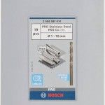Kit Brocas para metal PRO Stainless Steel HSS-Co, 19 unid. ref� 2608587014 BOSCH