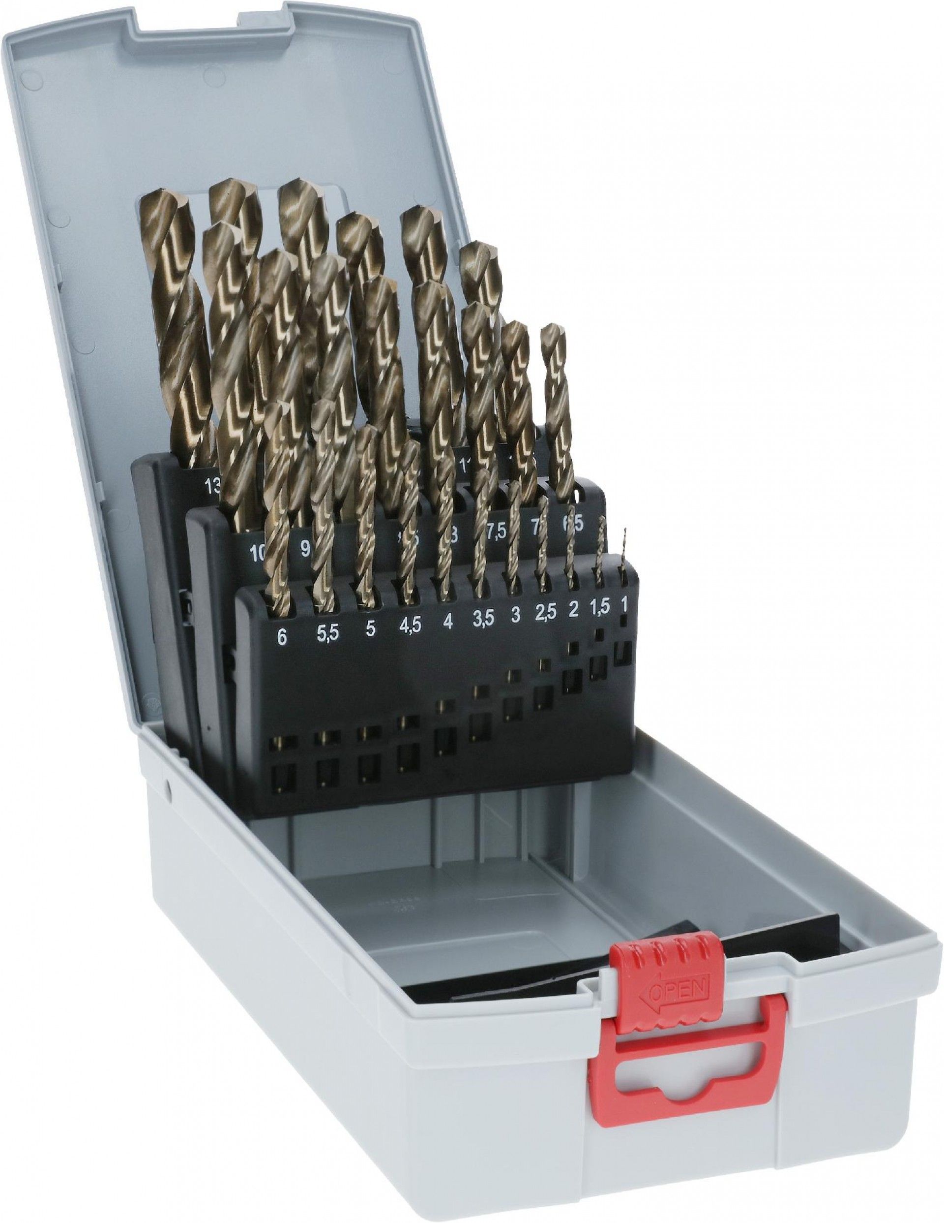 Kit Brocas para metal PRO Stainless Steel HSS-Co, 25 unid. refª 2608587018 BOSCH