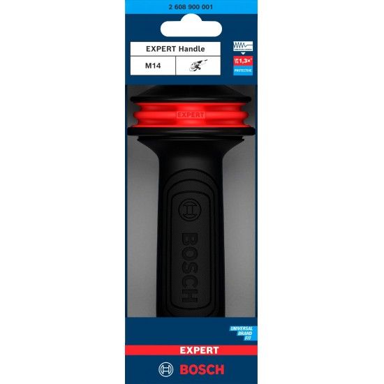 EXPERT Handle para rebarbadora M14 Vibration Control 169 x 69 mm refª 2608900001 BOSCH EXPERT Handle para rebarbadora M14 Vibration Control 169 x 69 mm refª 2608900001 BOSCH
