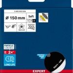 Prato de lixa EXPERT Multihole Universal, 150mm, macio ref� 2608900006 BOSCH
