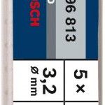 Broca de comprimento longo PRO Metal HSS-G, 3,2 x 69 x 106 mm, 5 unid. ref� 2608596813 BOSCH