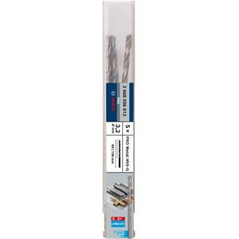 Broca de comprimento longo PRO Metal HSS-G, 3,2 x 69 x 106 mm, 5 unid. ref� 2608596813 BOSCH