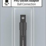 Adaptador  sextavado para  quadrado PRO 50 mm ref 2608522562 BOSCH