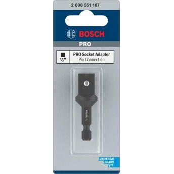 Adaptador  sextavado para  quadrado, 1/2", 50 mm ref 2608551107 BOSCH