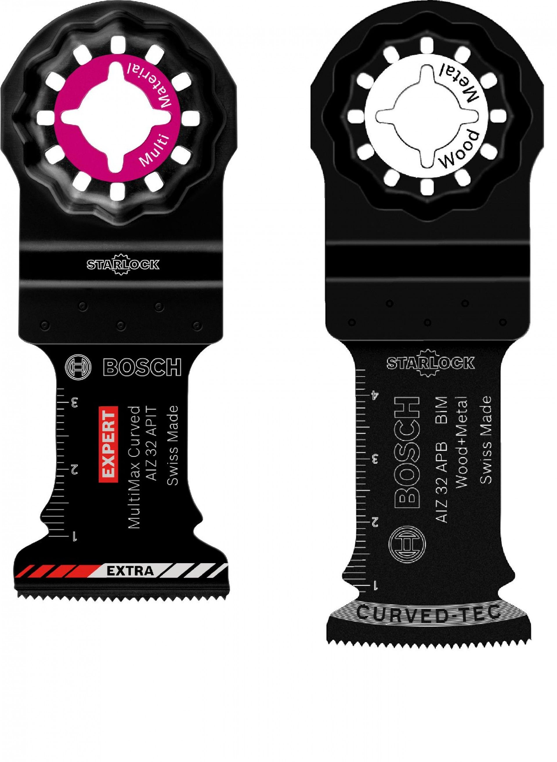 Conjunto de lâminas de multiferramenta AIZ 32 APB + 1 EXPERT MultiMax AIZ 32 APIT de 10 peças refª 2