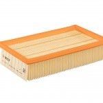 Filtro de pregas planas de celulose ref� 2607432033 BOSCH