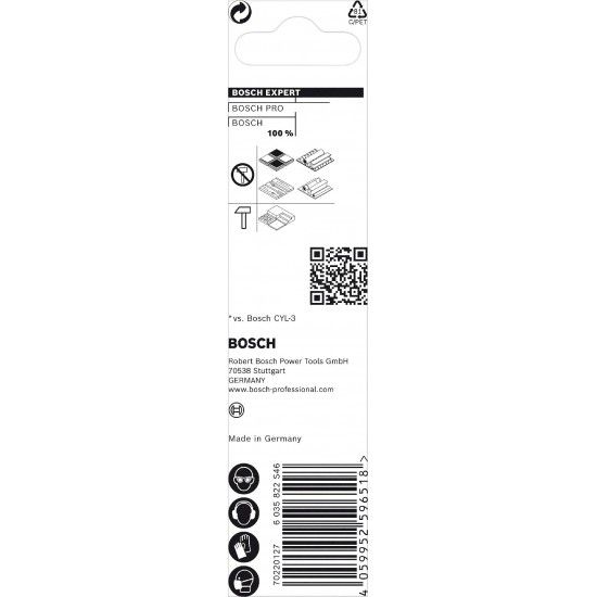 Broca EXPERT CYL-9 MultiConstruction, 8 x 200 x 250 mm ref� 2608901484 BOSCH