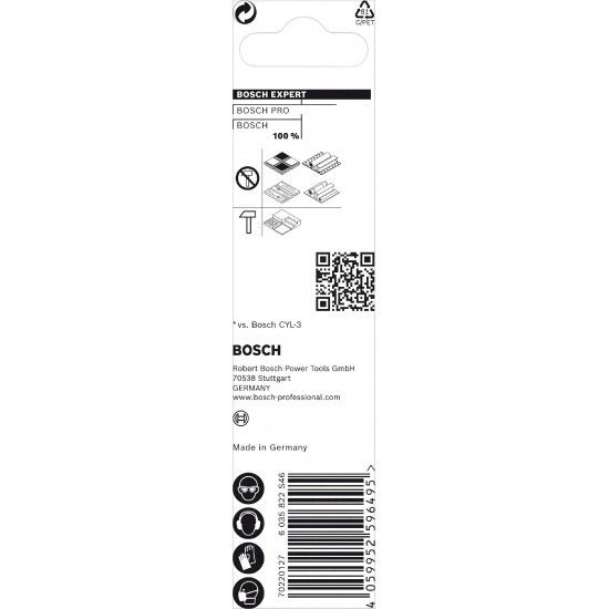 Broca EXPERT CYL-9 MultiConstruction, 6,5 x 200 x 250 mm ref� 2608901482 BOSCH