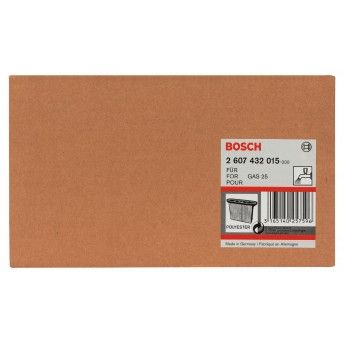 Filtro de pregas de poliéster refª 2607432015 BOSCH Filtro de pregas de poliéster refª 2607432015 BOSCH