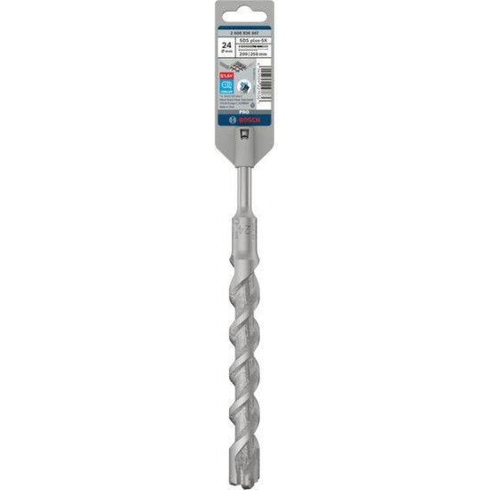 Broca PRO SDS plus-5X, 24 x 200 x 250 mm refª 2608836647 BOSCH Broca PRO SDS plus-5X, 24 x 200 x 250 mm refª 2608836647 BOSCH