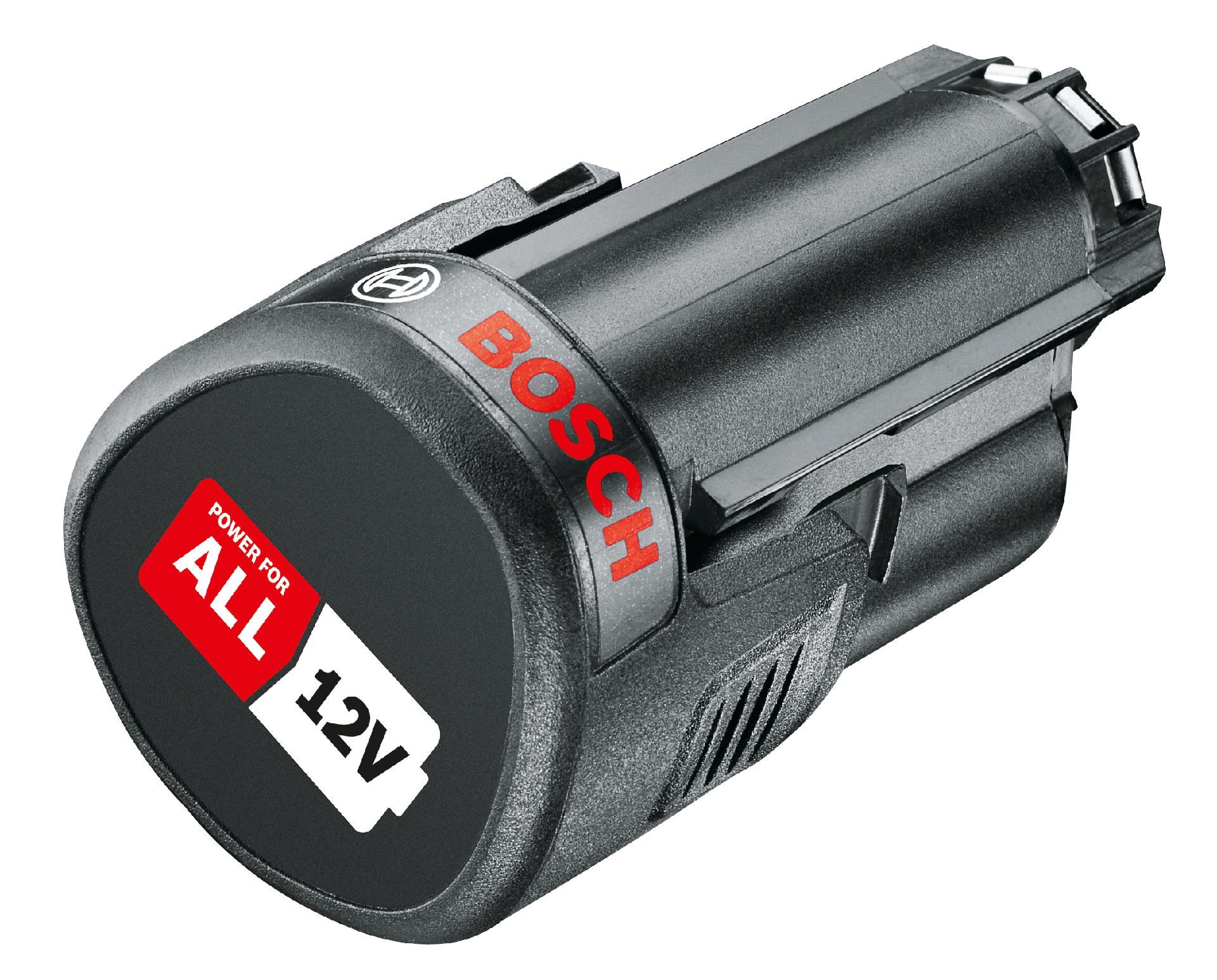 Pack de acumuladores Acumulador PBA 12V 2.0 Ah O-B refª 1600A02N79 BOSCH