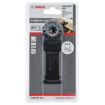 Lâmina de serra de imersão HCS PAIZ 32 EPC Wood refª 2608662561 BOSCH Lâmina de serra de imersão HCS PAIZ 32 EPC Wood refª 2608662561 BOSCH