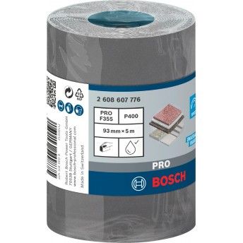 Rolo de lixa PRO C355, 93 mm, 5 m, G400 ref� 2608607776 BOSCH
