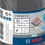 Rolo de lixa PRO C355, 93 mm, 5 m, G180 ref� 2608607773 BOSCH
