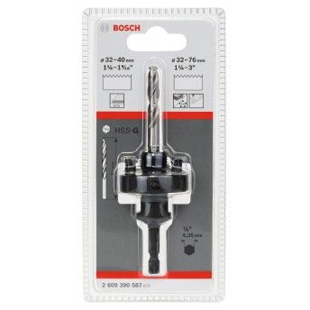 Adaptador de encabadouro sextavado para serras craneanas de 32 - 76 mm ref� 2609390587 BOSCH