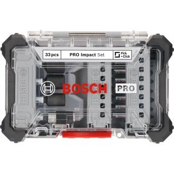 Kit bits PRO Impact Screwdriver, 33pç refª 2608521U76 BOSCH Kit bits PRO Impact Screwdriver, 33pç refª 2608521U76 BOSCH