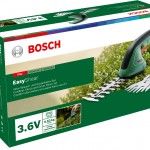 Mini corta-sebes sem fio EasyShear refª 0600833303 BOSCH Mini corta-sebes sem fio EasyShear refª 0600833303 BOSCH
