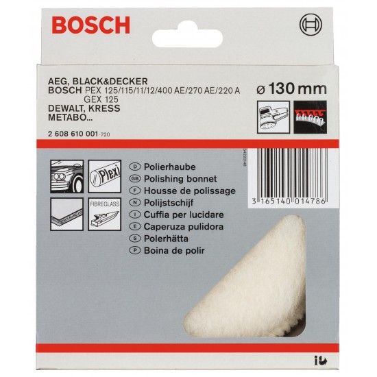 Boina de l� de cordeiro ref� 2608610001 BOSCH