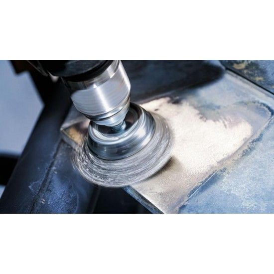 Catrabucha em copo PRO Metal clean, encabadouro reto, 50 x 0,3 mm ref� 2608622006 BOSCH