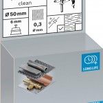 Catrabucha em copo PRO Metal clean, encabadouro reto, 50 x 0,3 mm ref� 2608622006 BOSCH