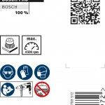 Catrabucha em copo PRO Metal clean, encabadouro reto, 50 x 0,3 mm ref� 2608622006 BOSCH