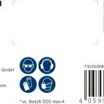 Broca EXPERT SDS max-8X de 32 x 400 x 520 mm refª 2608900255 BOSCH Broca EXPERT SDS max-8X de 32 x 400 x 520 mm refª 2608900255 BOSCH