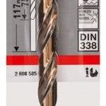 Broca em HSS-Co, DIN 338 ref� 2608585860 BOSCH