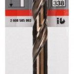 Broca em HSS-Co, DIN 338 ref� 2608585863 BOSCH