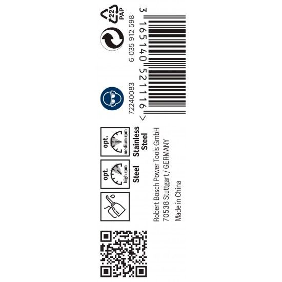 Broca PRO Stainless Steel HSS-Co, 3 x 33 x 61 mm, 10 unid. refª 2608585876 BOSCH Broca PRO Stainless Steel HSS-Co, 3 x 33 x 61 mm, 10 unid. refª 2608585876 BOSCH