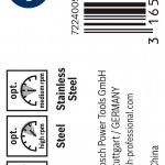 Broca PRO Stainless Steel HSS-Co, 4 x 43 x 75 mm, 10 unid. refª 2608585880 BOSCH Broca PRO Stainless Steel HSS-Co, 4 x 43 x 75 mm, 10 unid. refª 2608585880 BOSCH