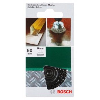 Catrabucha para berbequins - arame ondulado, 50 mm refª 2609256515 BOSCH Catrabucha para berbequins - arame ondulado, 50 mm refª 2609256515 BOSCH