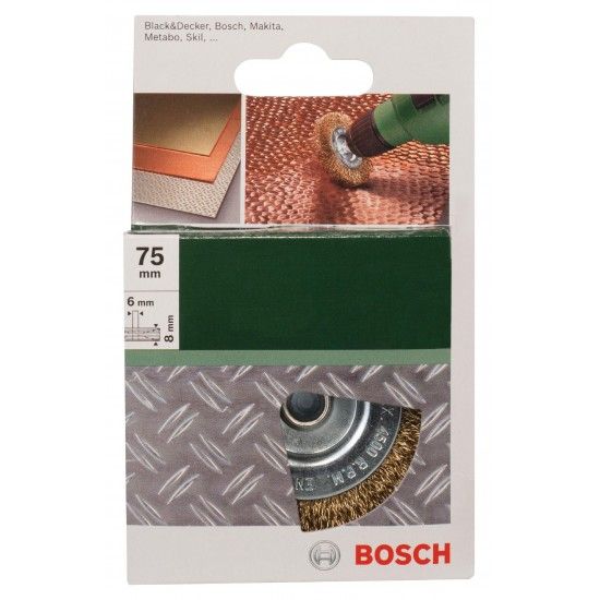 Catrabucha para berbequins revestido de latão, 75 mm refª 2609256529 BOSCH Catrabucha para berbequins revestido de latão, 75 mm refª 2609256529 BOSCH