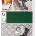 Catrabucha para berbequins - arame ondulado, 50 mm ref� 2609256526 BOSCH