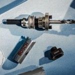 Conjunto de serras craneanas PRO Multi Material com eixo Q-Lock, 10 pe�as ref� 2608901551 BOSCH