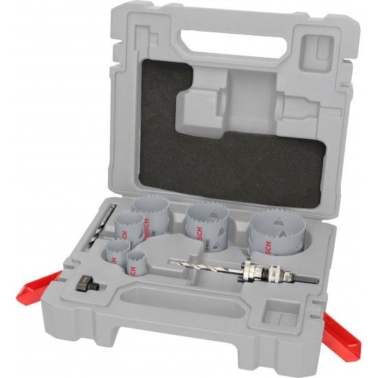 Conjunto de serras craneanas PRO Multi Material com eixo Q-Lock, 10 pe�as ref� 2608901551 BOSCH