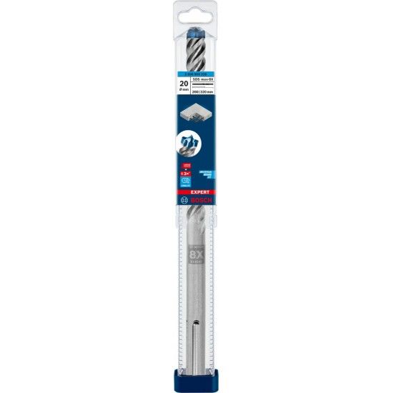 Broca EXPERT SDS max-8X de 20 x 200 x 320 mm ref� 2608900228 BOSCH
