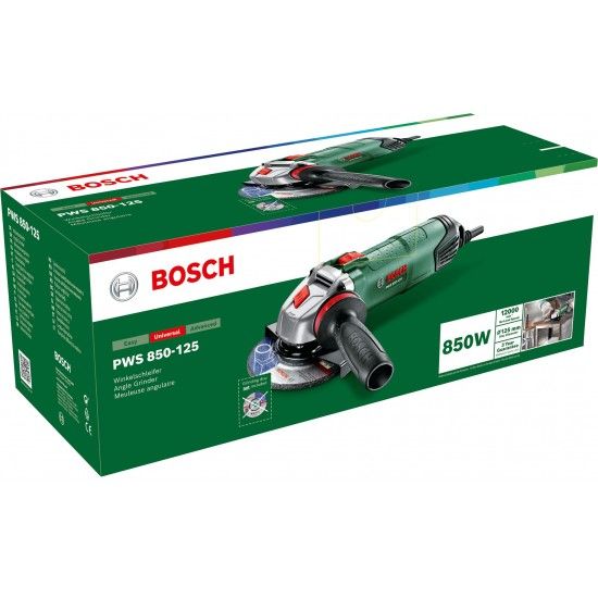 Rebarbadora PWS 850-125 refª 06033A270B BOSCH Rebarbadora PWS 850-125 refª 06033A270B BOSCH