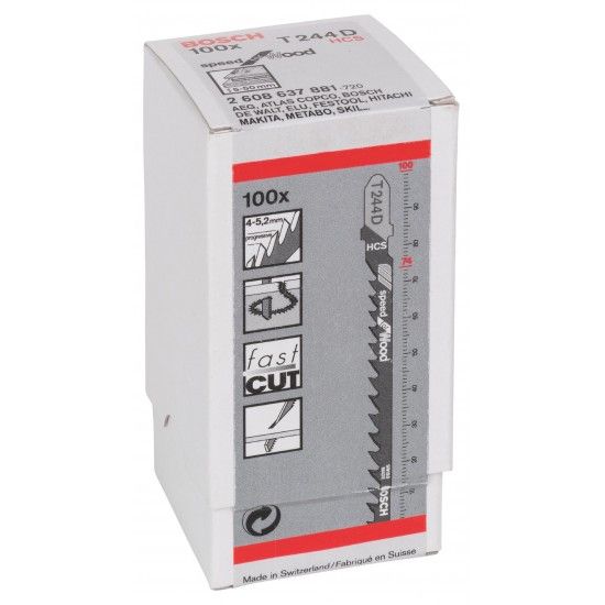 L�mina de serra vertical T 244 D ref� 2608637881 BOSCH