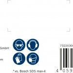 Broca EXPERT SDS max-8X de 14 x 400 x 540 mm ref� 2608900208 BOSCH