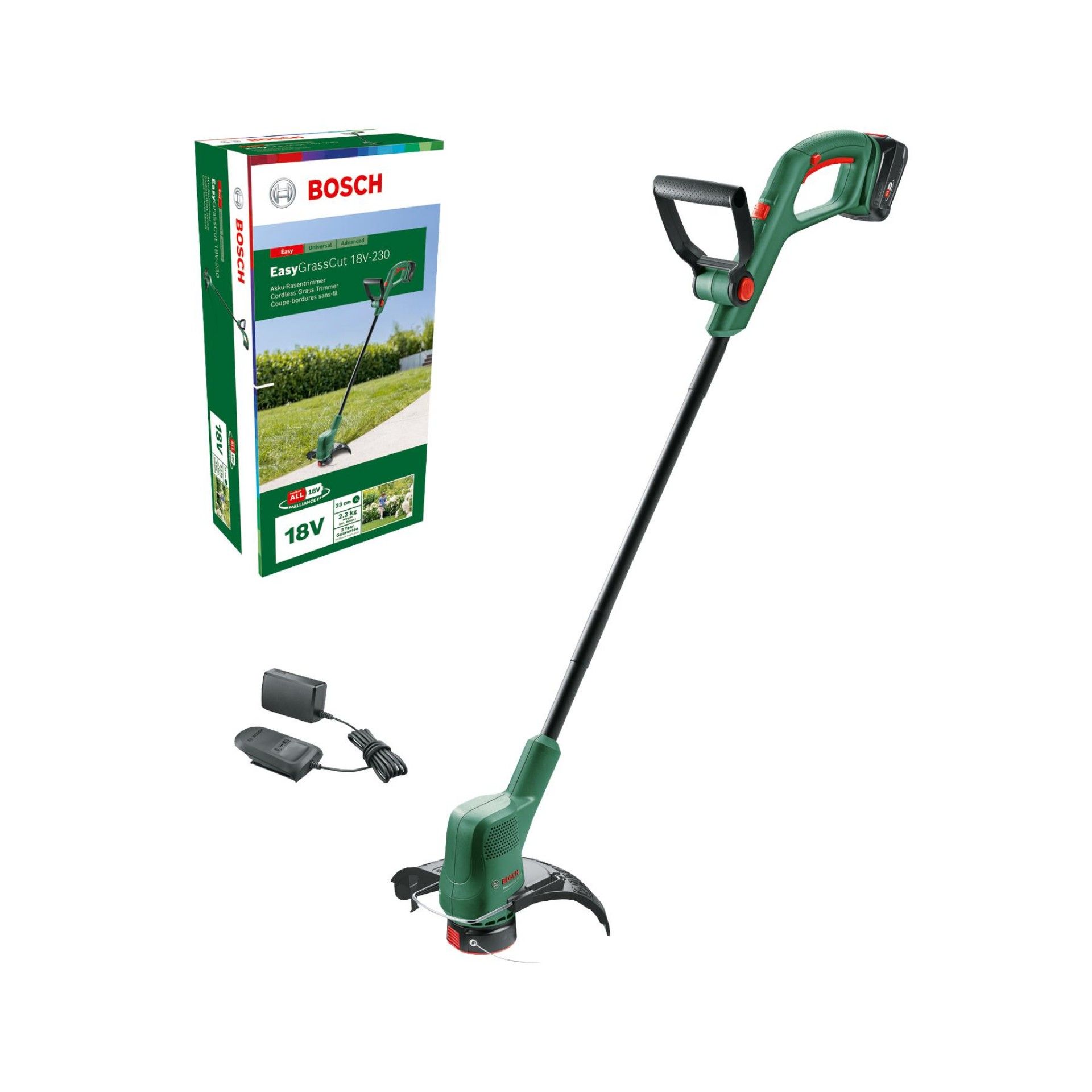 Aparador de relva sem fio EasyGrassCut 18V-230 refª 06008C1A03 BOSCH