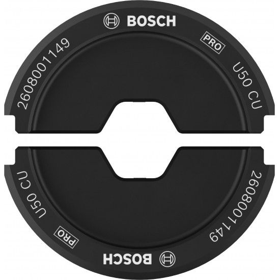 Matriz de engaste PRO, U50 CU, 50 mm², cobre refª 2608001149 BOSCH Matriz de engaste PRO, U50 CU, 50 mm², cobre refª 2608001149 BOSCH