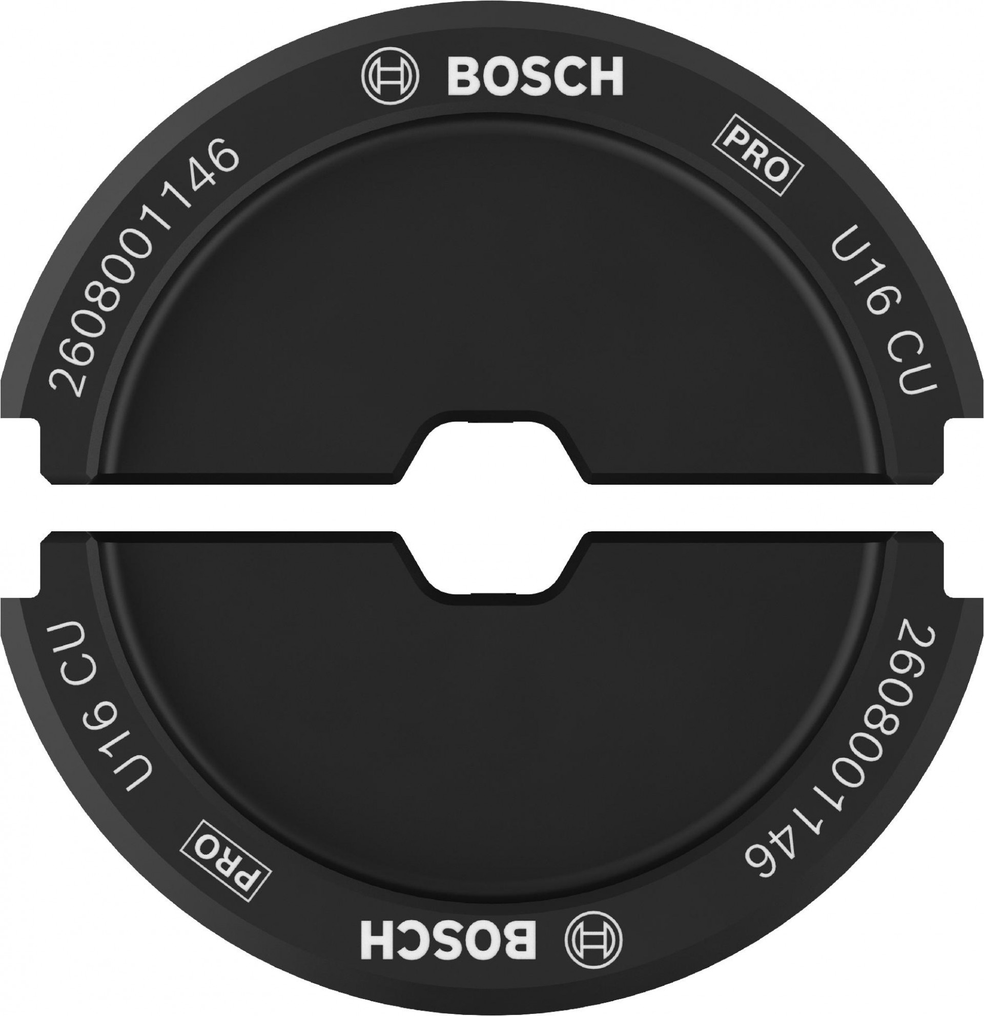 Matriz de engaste PRO, U16 CU, 16 mm², cobre refª 2608001146 BOSCH