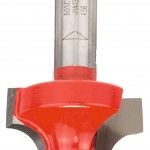 Fresa para arredondamento Expert for Wood, 8 mm, D 25,4 mm, R1 6,35 mm, L 12,7 mm, G 55 mm ref� 2608