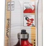 Fresa para arredondamento Expert for Wood, 8 mm, D 25,4 mm, R1 6,35 mm, L 12,7 mm, G 55 mm ref� 2608