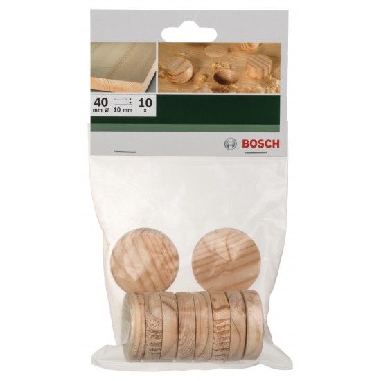 Pino Pino de madeiraDiâmetro = 40 mm refª 2609255325 BOSCH Pino Pino de madeiraDiâmetro = 40 mm refª 2609255325 BOSCH