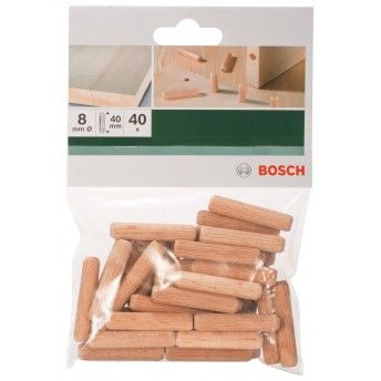 Bucha de madeira Bucha de madeiraD= 8 mm; C= 40 mm; 40 unid. refª 2609255311 BOSCH Bucha de madeira Bucha de madeiraD= 8 mm; C= 40 mm; 40 unid. refª 2609255311 BOSCH
