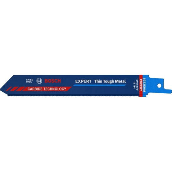 Lâmina de serra sabre S 922 EHM EXPERT ?Thin Tough Metal?, 10 un. refª 2608900362 BOSCH Lâmina de serra sabre S 922 EHM EXPERT ?Thin Tough Metal?, 10 un. refª 2608900362 BOSCH